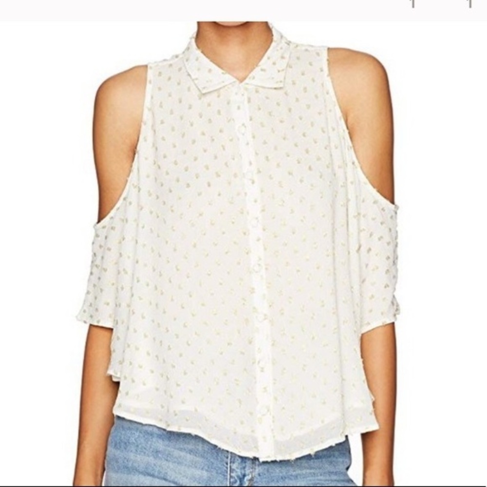 CATHERINE MALANDRINO BLOUSE L AK42